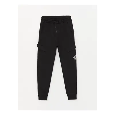 LC Waikiki Boys' Cargo Sweatpants with Elastic Waist