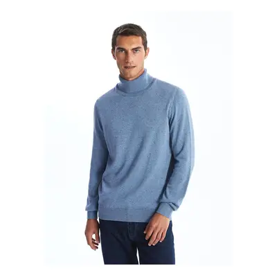 LC Waikiki Turtleneck Long Sleeve Men's Knitwear Sweater