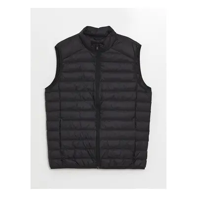 LC Waikiki Lcwk Standard Pattern Stand Collar Men's Puffer Vest