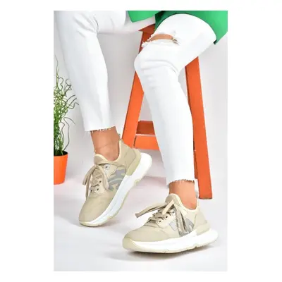 Fox Shoes P973516904 Skinny Fabric Thick Soled Sneakers Sneakers