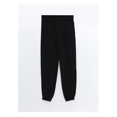 LC Waikiki Women's Elastic Waist Plain Jogger Sweatpants