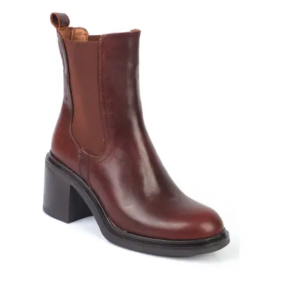 Capone Outfitters Women's Genuine Leather Side Elastic Boots