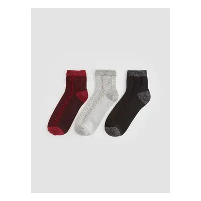 LC Waikiki Lcw Self Patterned Women's Socks Pack