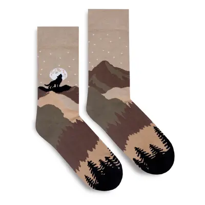 Banana Socks Unisex's Socks Classic Wolf