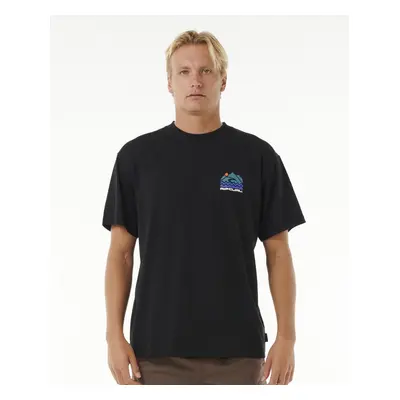 Tričko Rip Curl VAPORCOOL SEARCH TREK TEE Black