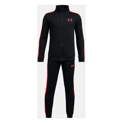 Chlapecká souprava Under Armour UA Rival Knit Track Suit-BLK - Kluci