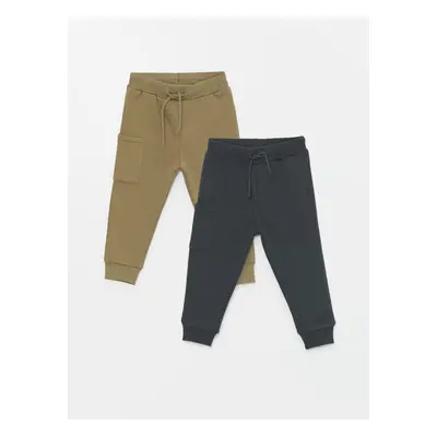 LC Waikiki Elastic Waist Baby Boy Jogger Pants 2-Pack