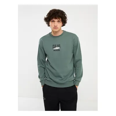 LC Waikiki Lw - Crew Neck Long Sleeve Printed Men's Sweatshirt