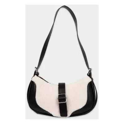 DEFACTO Women's Faux Leather Crossbody Bag