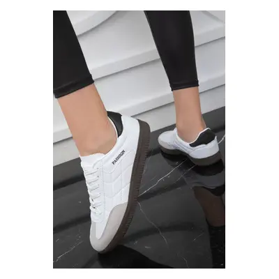 Soho Ice-White-Black Unisex Sneakers