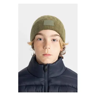 DEFACTO Men's Label Printed Beret