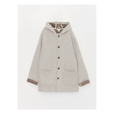 LC Waikiki Boy's Hooded Cachet Coat