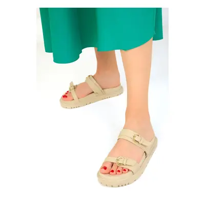 Soho Beige Women's Slippers