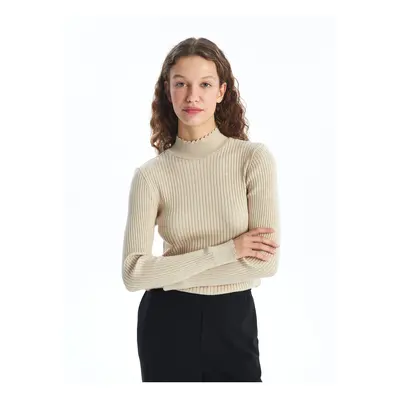 LC Waikiki Women's Half Turtleneck Knitwear Sweater