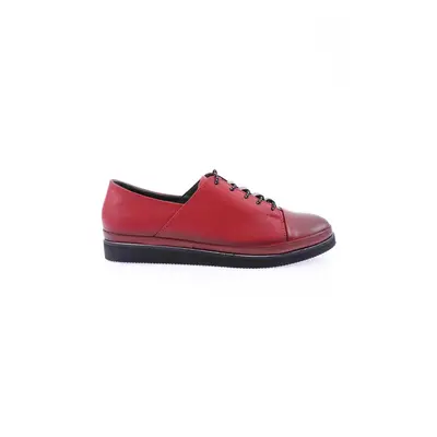 DGN Women's Thick Sole Lace-Up Comfort Shoes.