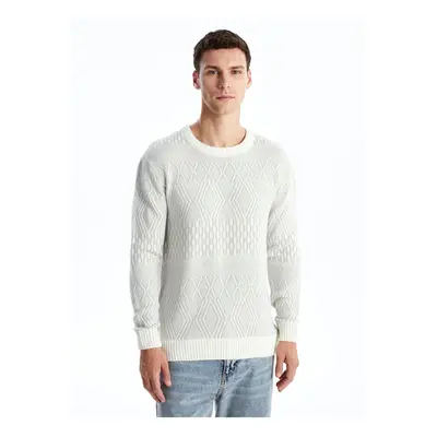 LC Waikiki Crew Neck Long Sleeve Men's Knitwear Sweater