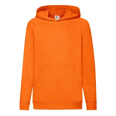 Orange Children's Hoodie Fruit of the Loom