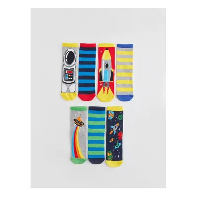 LC Waikiki Boy Patterned Socks Pack