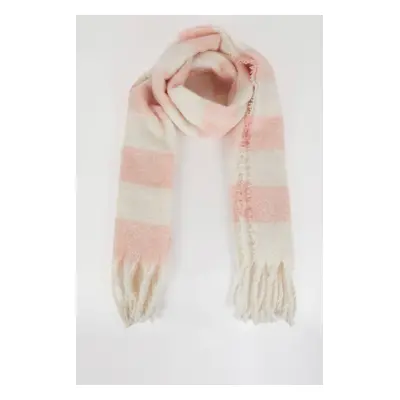 DEFACTO Women's Striped Woven Scarf