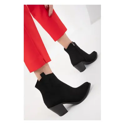 Soho Black Suede Women's Boots & Bootie