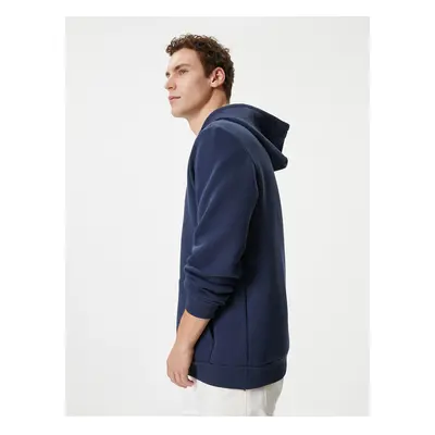 Koton Hooded Sweatshirt Kangaroo Pocket Detailed Long Sleeve