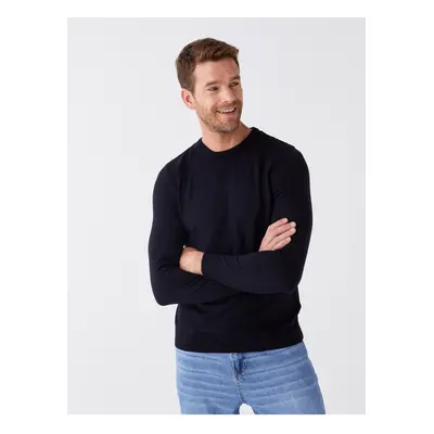 LC Waikiki Crew Neck Long Sleeve Men's Knitted Sweater