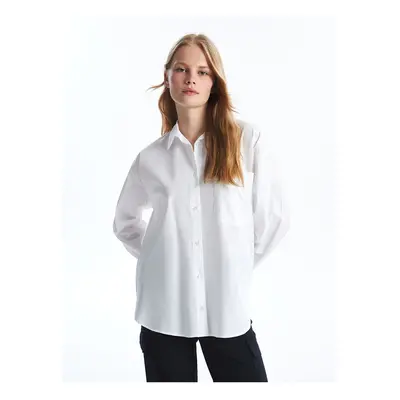 LC Waikiki Lcw Oversize Poplin Women's Shirt