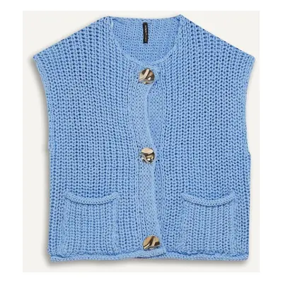 DEFACTO Relax Fit Buttoned Pocket Knit Vest