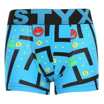 Dětské boxerky Styx art sportovní guma hra