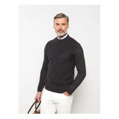 LC Waikiki High Collar Long Sleeve Men's Knitwear Sweater