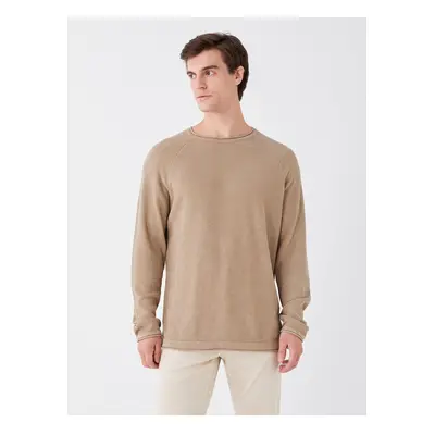 LC Waikiki Crew Neck Long Sleeve Men's Knitwear Sweater