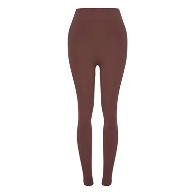 Trendyol Light Brown Seamless Full Length Sports Leggings