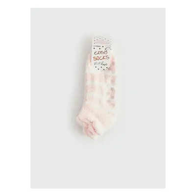 LC Waikiki Striped Non-Slip Sole Women's Home Socks 2-Pack