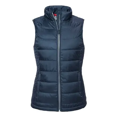 Navy blue women's vest Nano Bodywarmer Russell