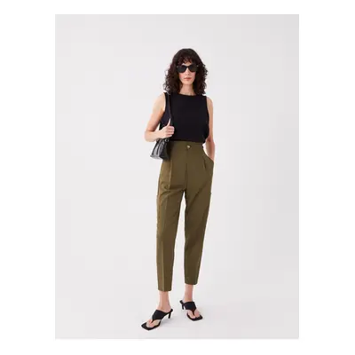 LC Waikiki Women's Carrot Cut Straight Trousers