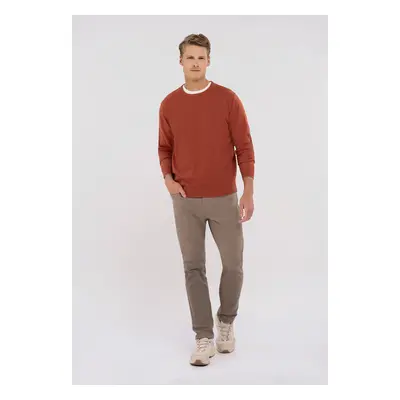 Volcano Man's Sweater S-Rado Orange Melange