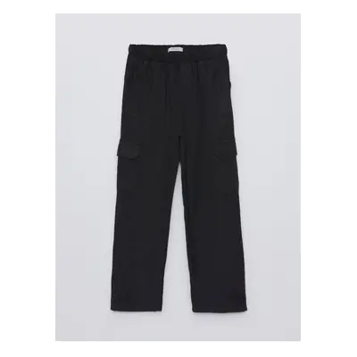 LC Waikiki Girls' Elastic Waist Cargo Pants