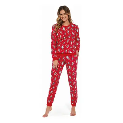 Cornette 163/335 Gnomes L/R Pyjamas S-2XL Women's Red