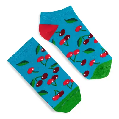 Banana Socks Unisex's Socks Short Cherries