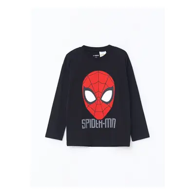 LC Waikiki LCW Crew Neck Short Sleeve Spiderman Printed Baby Boy T-Shirt