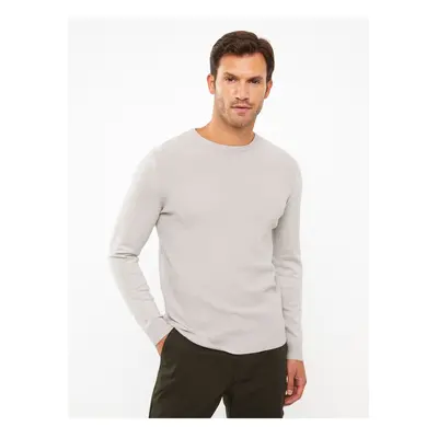 LC Waikiki Crew Neck Long Sleeve Men's Knitwear Sweater