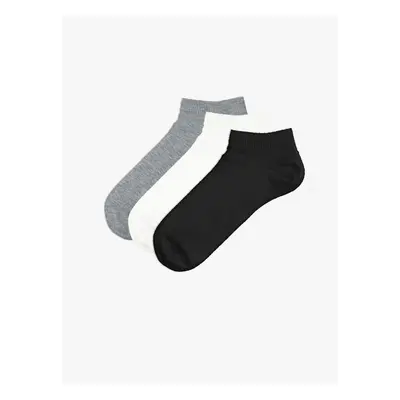 LC Waikiki Lw - Men's Booties Socks 3-Pack