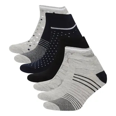 DEFACTO Men's 7-Pack Cotton Ankle Socks