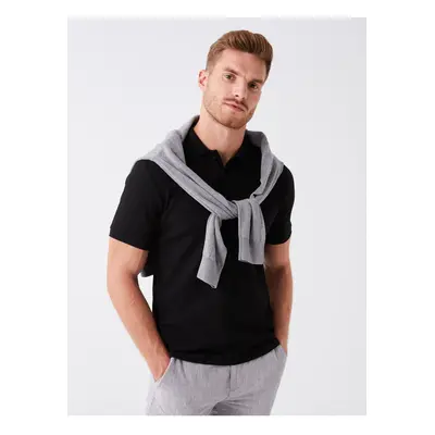 LC Waikiki Pánský Polo Neck Krátký Rukáv Pletený Svetr