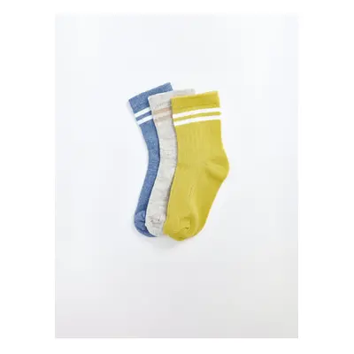 LC Waikiki Lcw Striped Baby Boy Socks 3-Pack