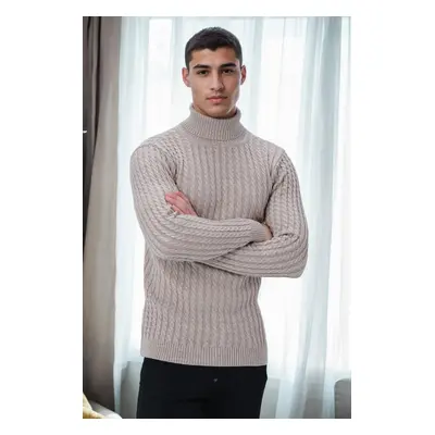 19295 Dewberry Turtleneck Mens Sweater-VISION