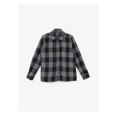 LC Waikiki Plaid Long Sleeve Boy's Shirt