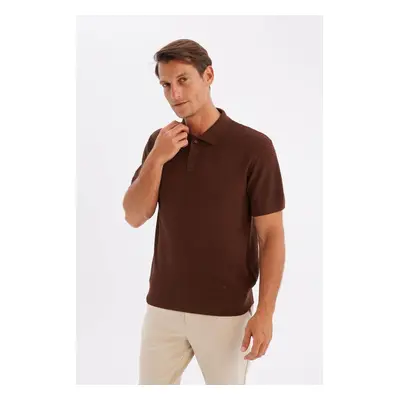 DEFACTO Standard Fit Regular Cut Basic Plain Short Sleeve Knitted Polo Shirt