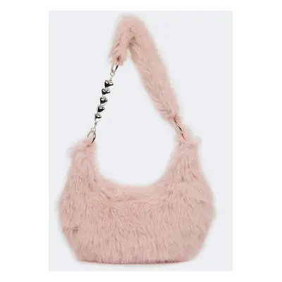 DEFACTO Women's Plush Shoulder Bag