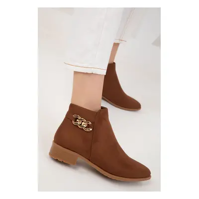 Soho Tan Suede Women's Boots & Bootie